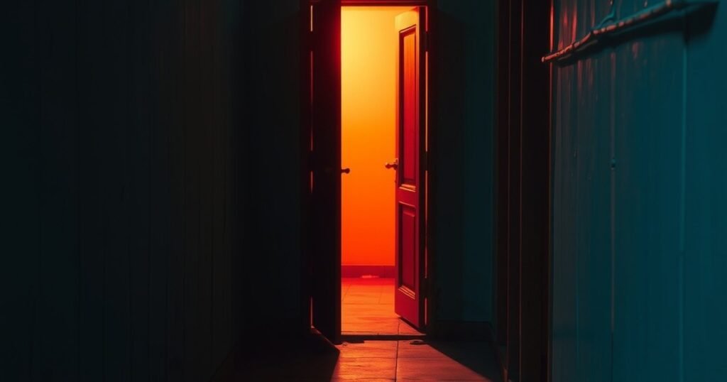 Dark Mumbai corridor with flickering light evoking Andhera web series ending explained