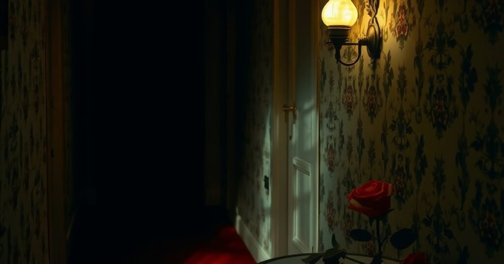 Shadowy vintage hotel corridor evoking the Bhram web series ending explained mystery