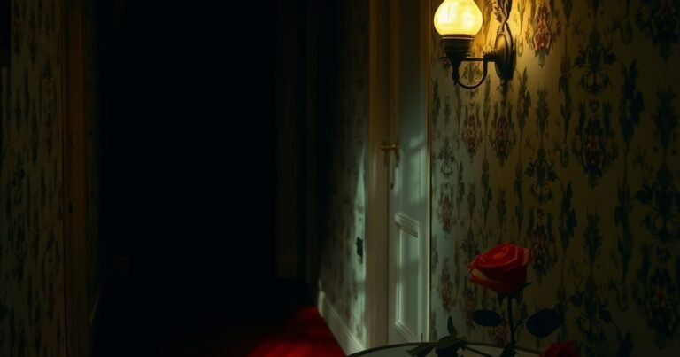 Shadowy vintage hotel corridor evoking the Bhram web series ending explained mystery