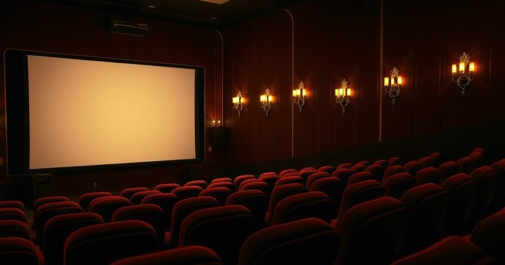 Empty vintage cinema screening room evoking the Birangana web series ending explained